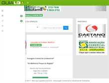 Tablet Screenshot of guialinhadireta.com.br